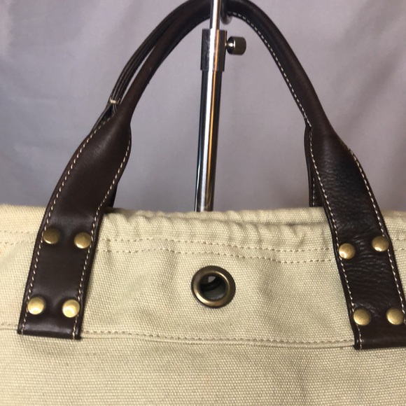 LEVENGER beige colored tote. - Picture 3 of 12